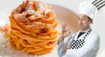 Bucatini all’amatriciana, da leccarsi i baffi: la vera ricetta che tutti copiano
